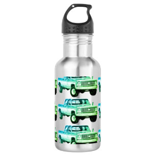 Lieferwagen Truck Edelstahlflasche