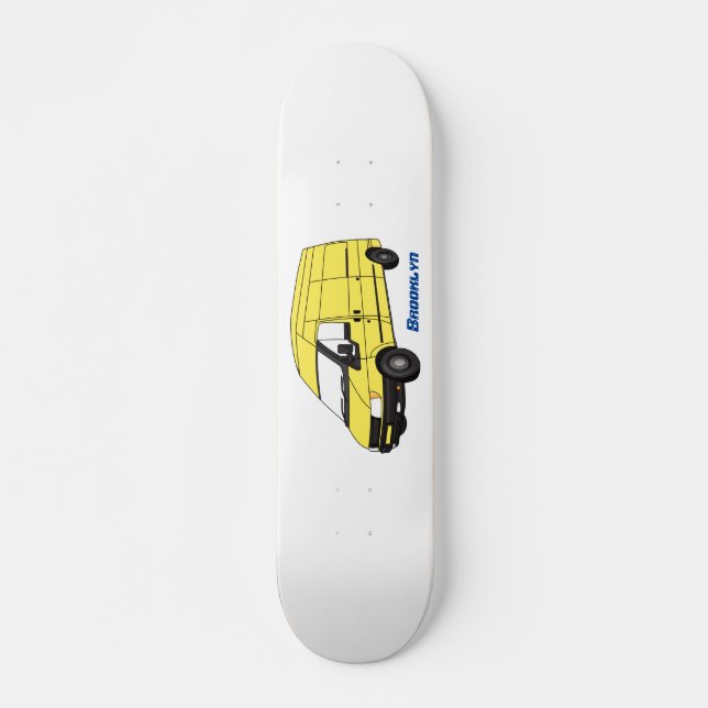 Lieferwagenillustrierung Skateboard (Vorne)