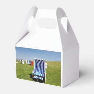Liegestühle an der Nordsee Geschenkschachtel