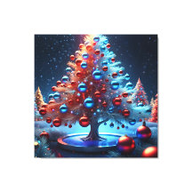 Lienzo Decorativo navidad 1 - 002