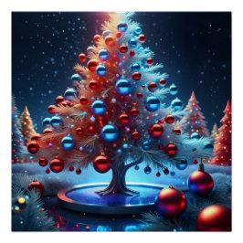 Lienzo Decorativo navidad 1 - 002 Poster