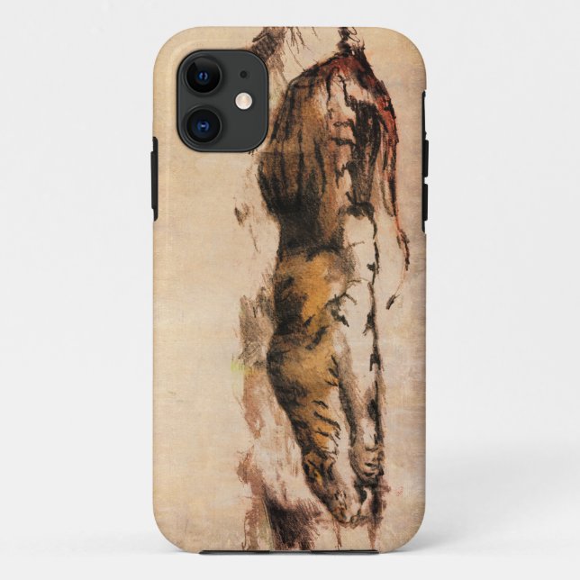 Lier-Tigeri Case-Mate iPhone Hülle (Rückseite)