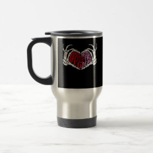 Lies drinnen, ich bin tot - Sarcastic Valentine's  Reisebecher