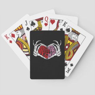 Lies drinnen, ich bin tot - Sarcastic Valentine's  Spielkarten