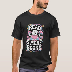 Lies mehr Bücher Camping Outdoor Reise Lagerfeuer T-Shirt