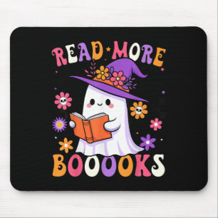 Lies mehr Bücher Gespenst Lesen Buch Lustiger Lehr Mousepad