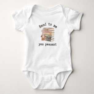 Lies mir, du Bauernbaby, glücklich, Babyleser Baby Strampler