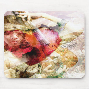 Ließ ich nicht glauben (Violine Mousepad) Mousepad
