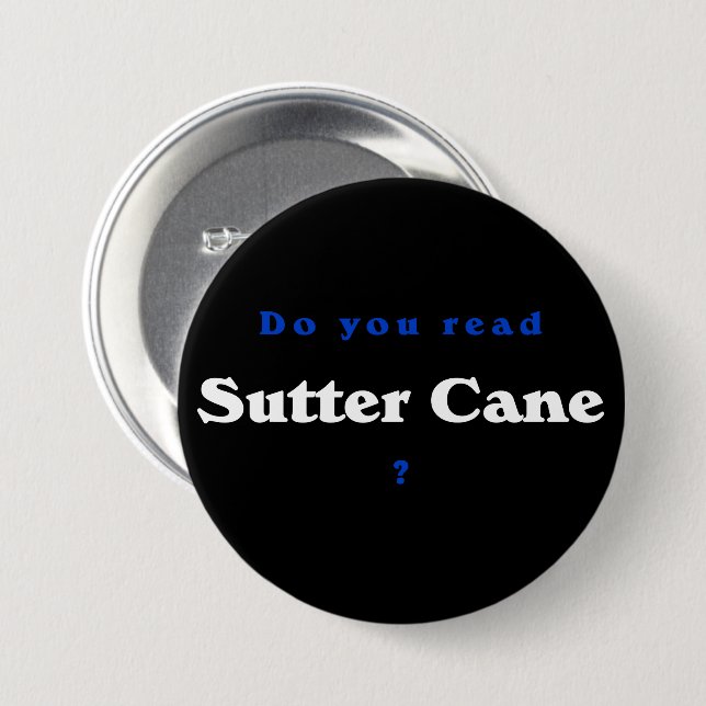 Liest du Sutter Cane? Horror Movie Button (Vorne & Hinten)