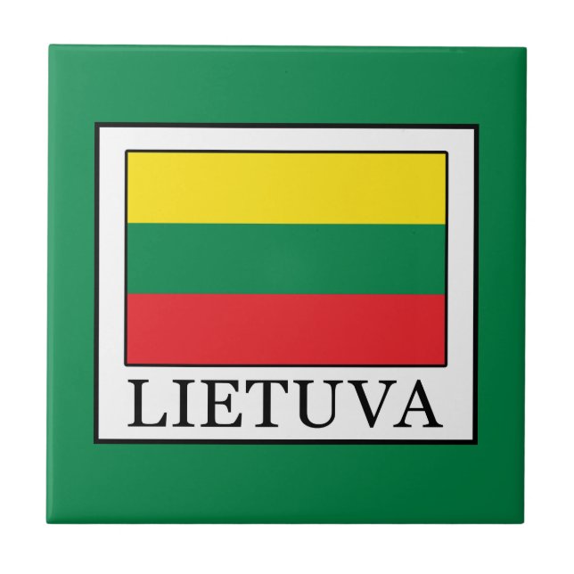 Lietuva Fliese (Vorderseite)