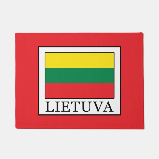 Lietuva Fußmatte (Vorderseite)