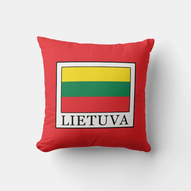 Lietuva Kissen (Vorderseite)