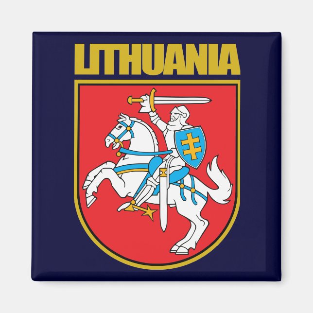 Lietuva (Litauen) COA Magnet (Vorne)