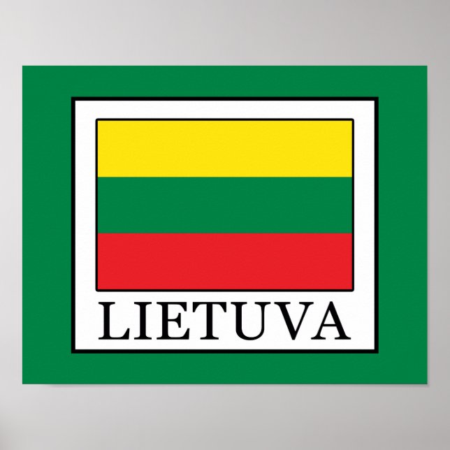 Lietuva Poster (Vorne)