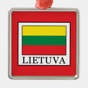 Lietuva Silbernes Ornament