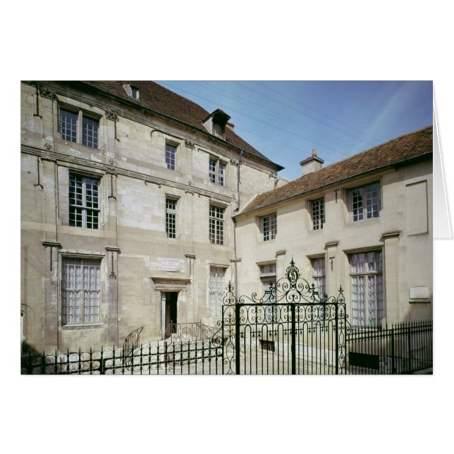 Lieu de naissance de Jean de la Fontaine (Devant horizontal)