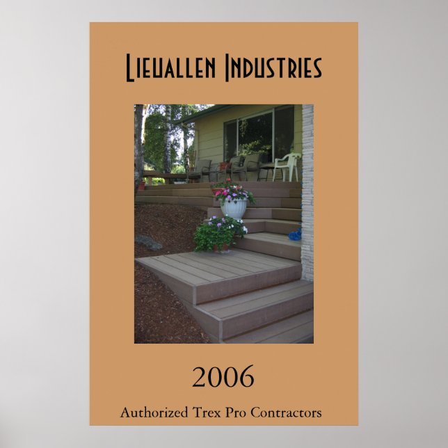 Lieuallen Industries Poster (Vorne)