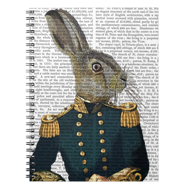 Lieutenant Hare Notizblock (Vorderseite)