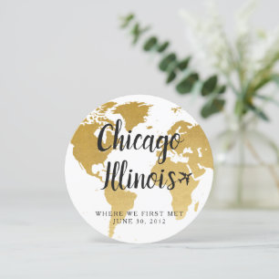 Lieux où nous avons été des numéros de table du mo