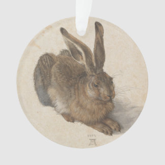 Lièvre en acrylique de style vintage - Albrecht Dü
