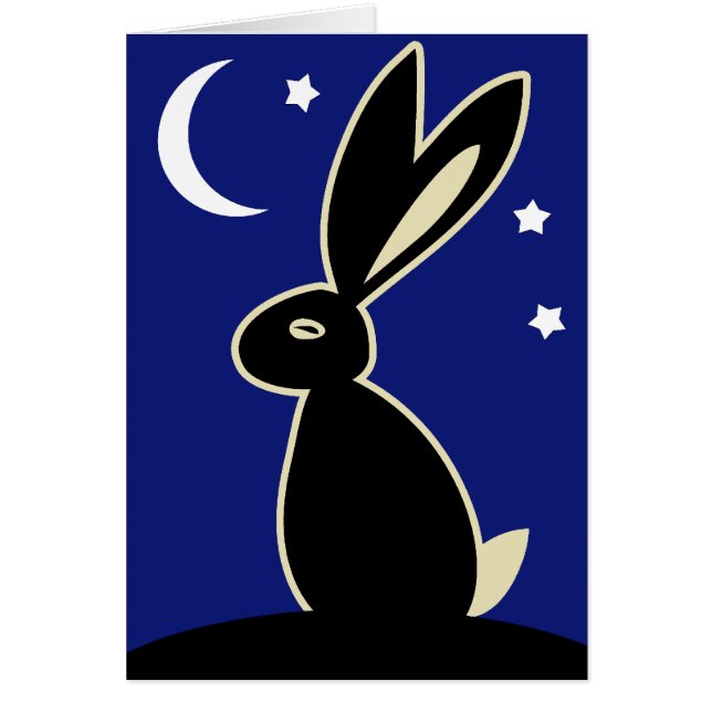 Lièvres au crépuscule (Devant)