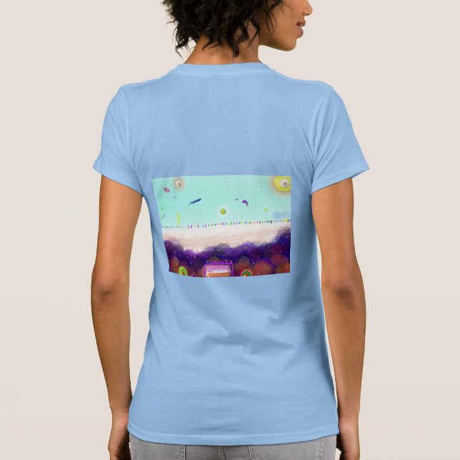 Life Aboard Another Planet Women's T-Shirt (Dos)