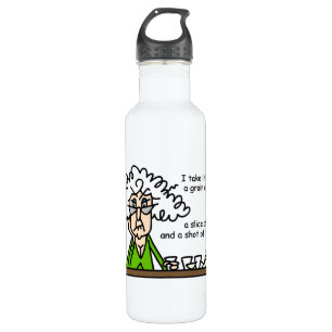 Life and Tequila Humor Edelstahlflasche