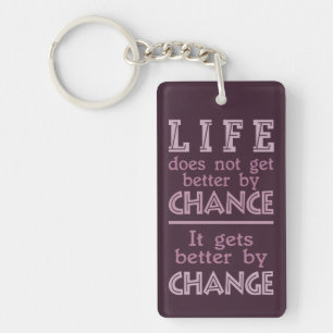 LIFE-ÄNDERUNG - kundenspezifische Schlüsselkette f Schlüsselanhänger