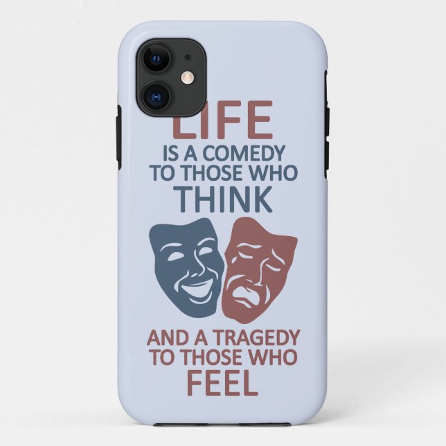LIFE-Anführungszeichen für iPhone-Fall Case-Mate iPhone Hülle (Rückseite)