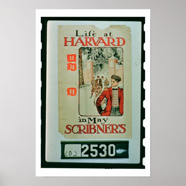 'Life at Harvard', Plakat für die Mai-Bearbeitung (Vorne)
