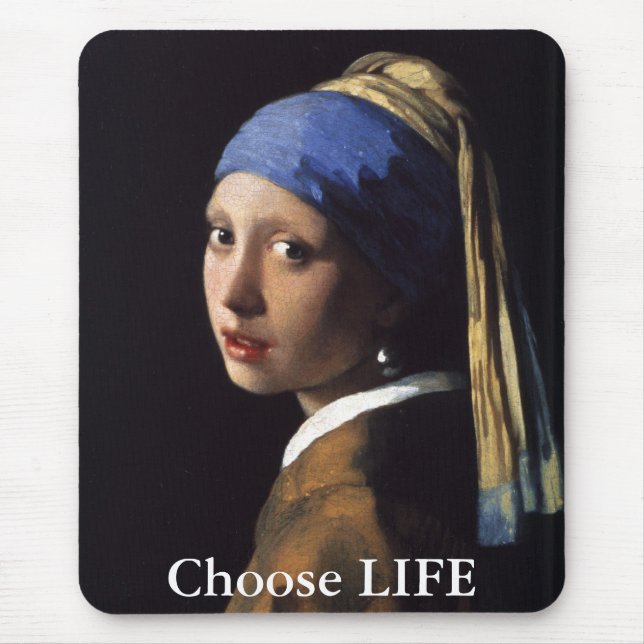 LIFE auswählen Mousepad (Vorne)