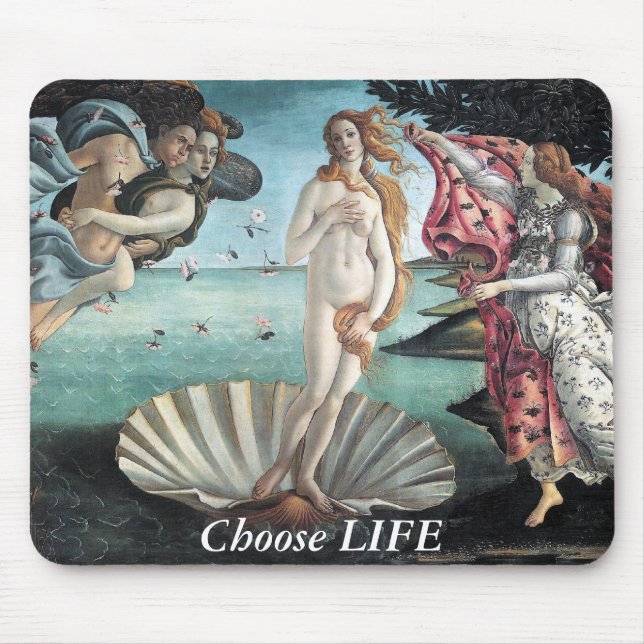 LIFE auswählen Mousepad (Vorne)