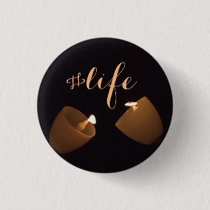 "#Life" bestätigenknopf für Button