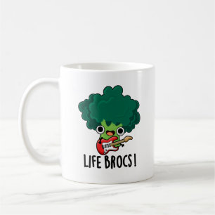 Life Brocs Funny Veggie Broccoli Pun Kaffeetasse