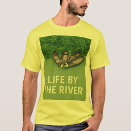Life by the River Nature T-Shirt for Outdoor Lover