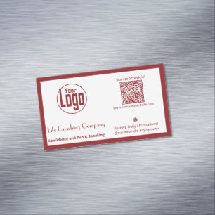 Life Coach Company Logo Magnet Carte de visite