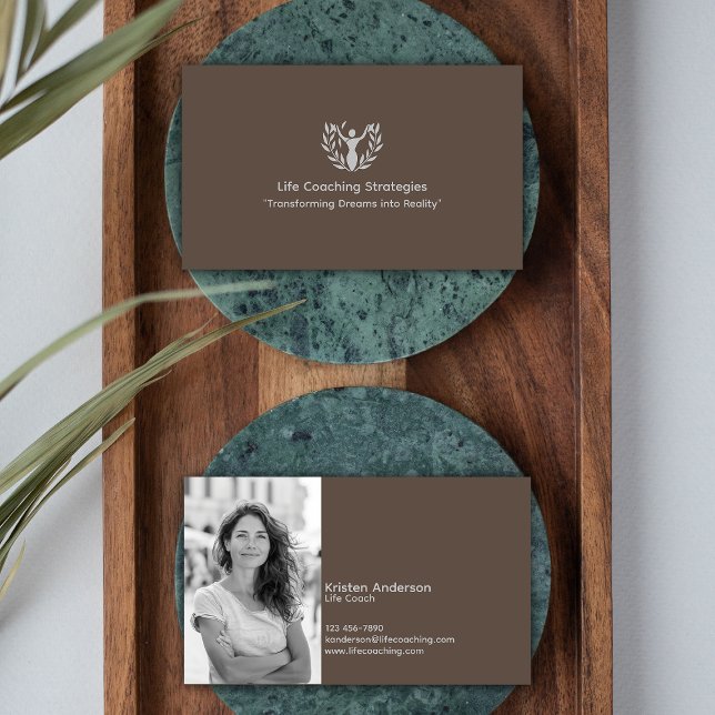 Life Coach Consultant Visitenkarte (Von Creator hochgeladen)