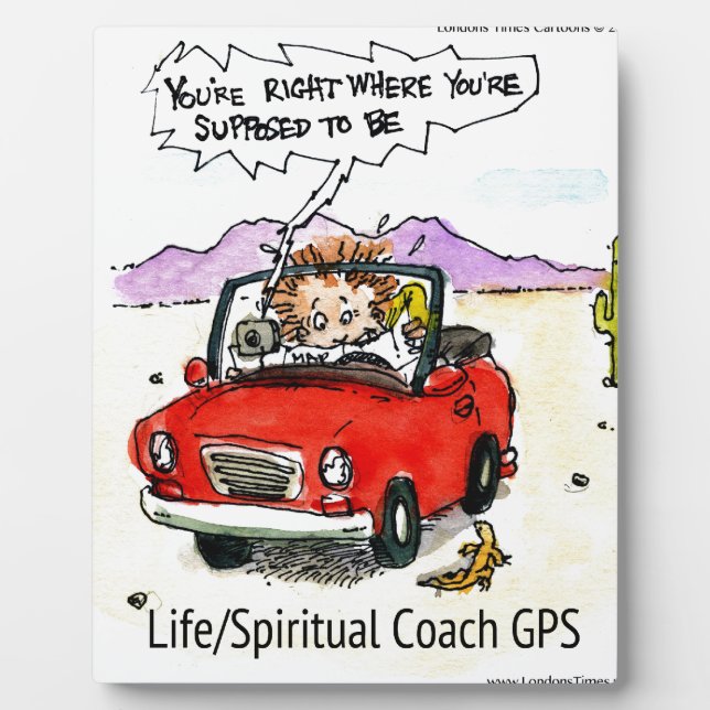 Life Coach GPS Fotoplatte (Vorderseite)