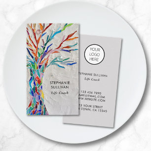 Life Coach Ihre Logo-Tree des Lebens Visitenkarte