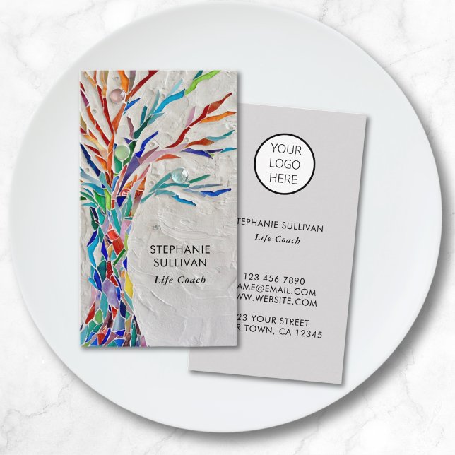 Life Coach Ihre Logo-Tree des Lebens Visitenkarte (Von Creator hochgeladen)