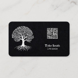 Life Coach Premium QR Business Card Visitenkarte