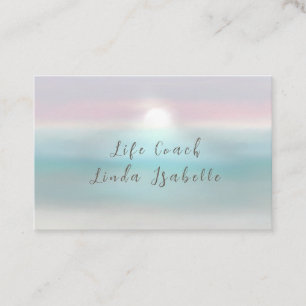 Life Coach, Reiki, Counselor, Visitenkarten Visitenkarte