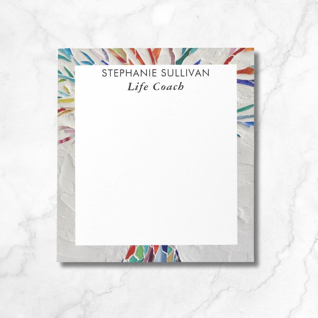 Life Coach Tree Of Life  Notizblock (Von Creator hochgeladen)