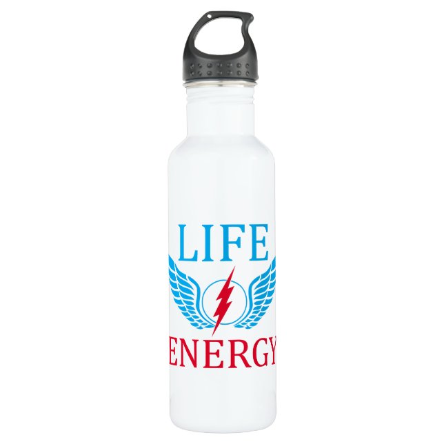 Life energy trinkflasche (Vorderseite)