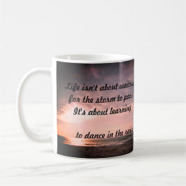 "LIFE GEHT NICHT UM GEWARTET TASSE" KAFFEETASSE