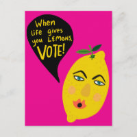 Life gibt Ihnen Lemons Abstimmung 2024 Wahlen Nied