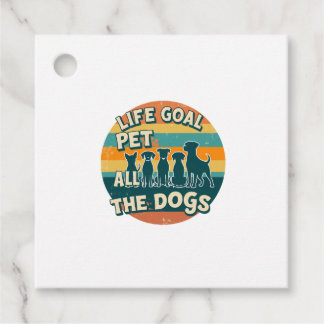 Life Goal Pet All The Dogs Copy Geschenkanhänger