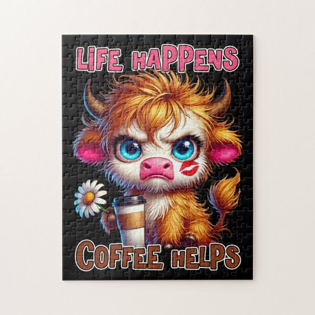 Life Happens Coffee Helps  (Vertikal)