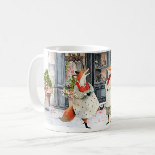 Life in Fox Town Serie - Lustige Witze Kaffeetasse