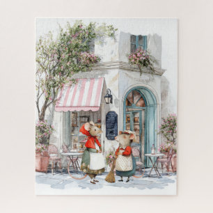 Life in Mice Town-Serie - Ladies unterhalten sich